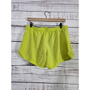 Nike Dri-Fit Tempo Running Shorts Women's Medium Neon Yellow Green Medium
